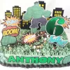 Hulk Cake Topper Birthday Set