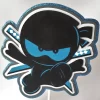 Ninja Birthday Cake topper